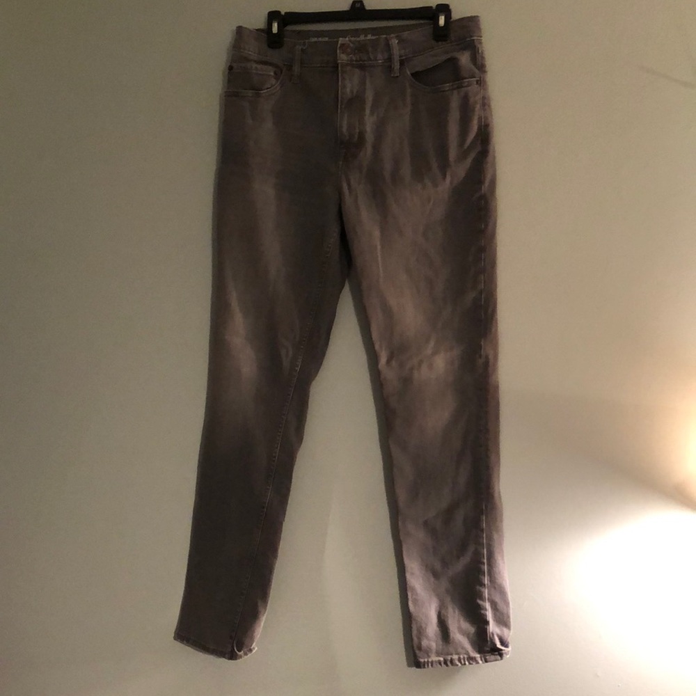Slim fit gray jeans